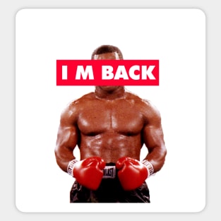 MIKE TYSON I M BACK Sticker